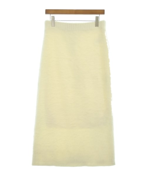 fredy emue(フレディエミュ)ロング・マキシ丈スカート 白 サイズ:38(M位)/2200660628035