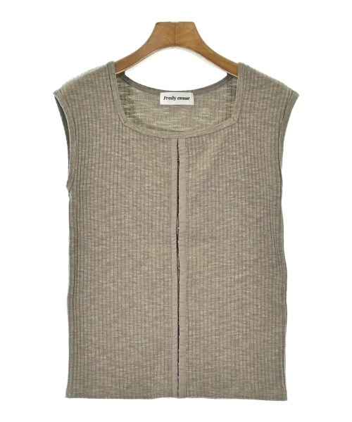 fredy emue(フレディエミュ)ノースリーブ 茶 サイズ:38(M位)/2200665148163