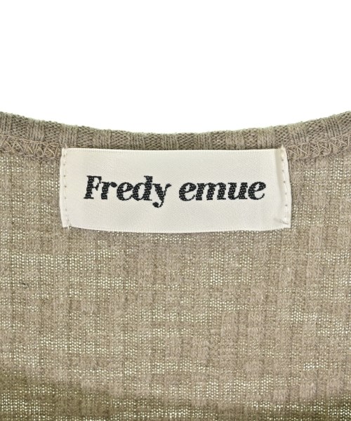 fredy emue（フレディエミュ）ノースリーブ 茶 サイズ:38(M位) レディース/2200665148163