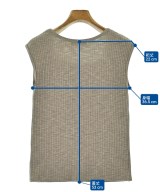 fredy emue（フレディエミュ）ノースリーブ 茶 サイズ:38(M位) レディース/2200665148163