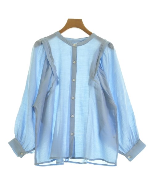 fredy emue(フレディエミュ)ブラウス 青 サイズ:38(M位)/2200665674020