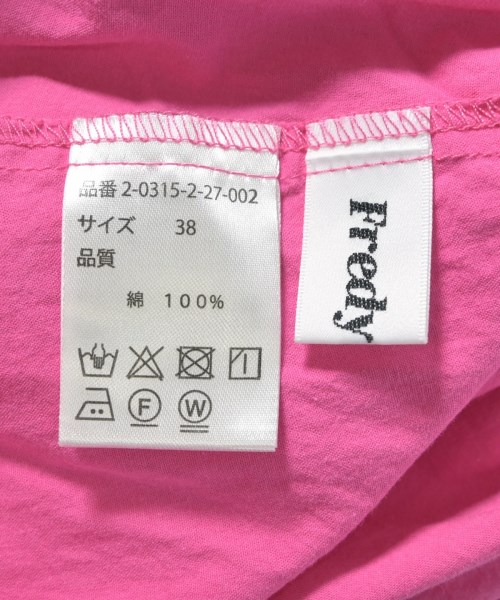 fredy emue（フレディエミュ）シャツワンピース ピンク サイズ:38(M位) レディース/2200728263017
