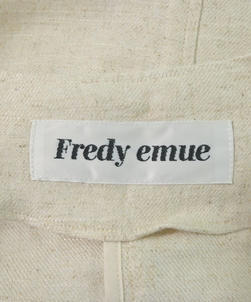fredy emue（フレディエミュ）ノーカラージャケット ベージュ サイズ:38(M位) レディース/2200731227020