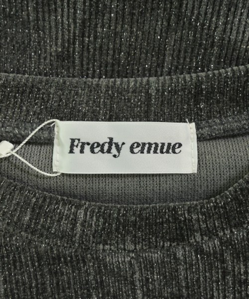 fredy emue（フレディエミュ）Tシャツ・カットソー グレー サイズ:38(M位) レディース/2200717422104