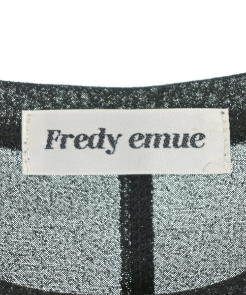 fredy emue（フレディエミュ）Tシャツ・カットソー 黒 サイズ:38(M位) レディース/2200715758106