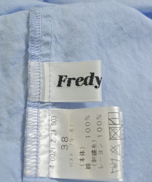 fredy emue（フレディエミュ）カジュアルシャツ 青 サイズ:38(M位) レディース/2200715758120