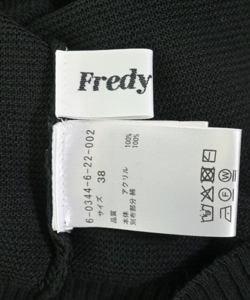 fredy emue（フレディエミュ）ニット・セーター 黒 サイズ:38(M位) レディース/2200720684063