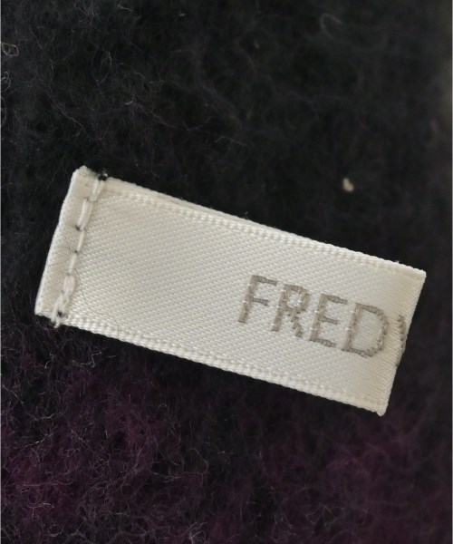 fredy emue（フレディエミュ）マフラー 紫 サイズ:- レディース/2200684227054