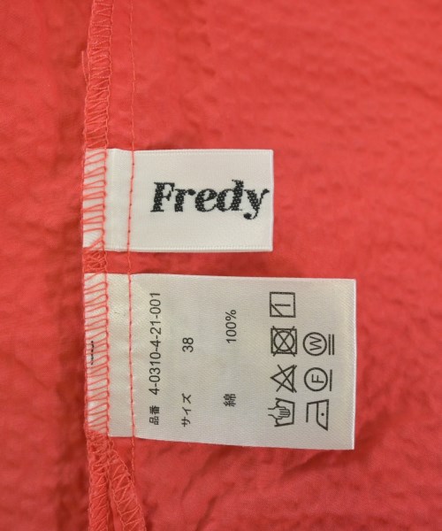 fredy emue（フレディエミュ）ブラウス 赤 サイズ:38(M位) レディース/2200689889097