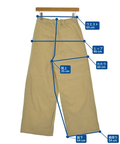 fredy repit（フレディレピ）チノパン ベージュ サイズ:38(M位) レディース/2200633408039