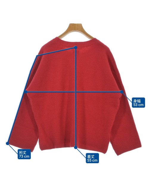 fredy repit（フレディレピ）ニット・セーター 赤 サイズ:38(M位) レディース/2200635397126