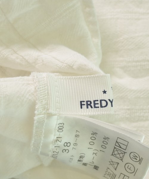 fredy repit（フレディレピ）ブラウス 白 サイズ:38(M位) レディース/2200646961248