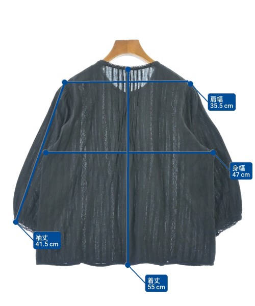 fredy repit（フレディレピ）ブラウス 黒 サイズ:38(M位) レディース/2200646961255