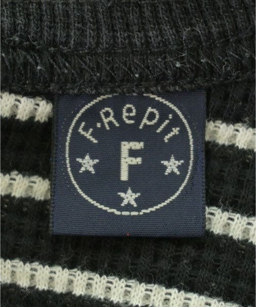 fredy repit（フレディレピ）Tシャツ・カットソー 黒 サイズ:36(S位) レディース/2200715758359