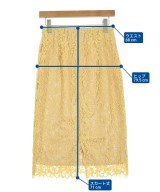 Nolley's Sophi（ノーリーズソフィー）ロング・マキシ丈スカート 黄 サイズ:38(M位) レディース/2200615992068