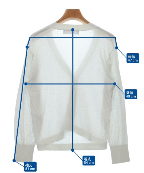 Nolley's Sophi（ノーリーズソフィー）カーディガン 白 サイズ:38(M位) レディース/2200636904064
