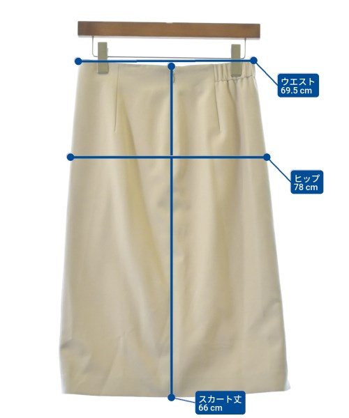 Nolley's Sophi（ノーリーズソフィー）ひざ丈スカート ベージュ サイズ:40(M位) レディース/2200635109088