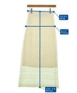 Nolley's Sophi（ノーリーズソフィー）ロング・マキシ丈スカート 白 サイズ:38(M位) レディース/2200636958036