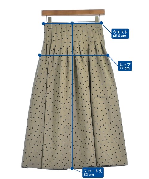 Nolley's Sophi（ノーリーズソフィー）ロング・マキシ丈スカート カーキ サイズ:36(S位) レディース/2200627567018