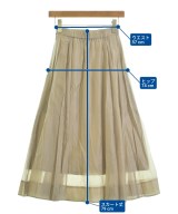 Nolley's Sophi（ノーリーズソフィー）ロング・マキシ丈スカート ベージュ サイズ:34(XS位) レディース/2200628188014