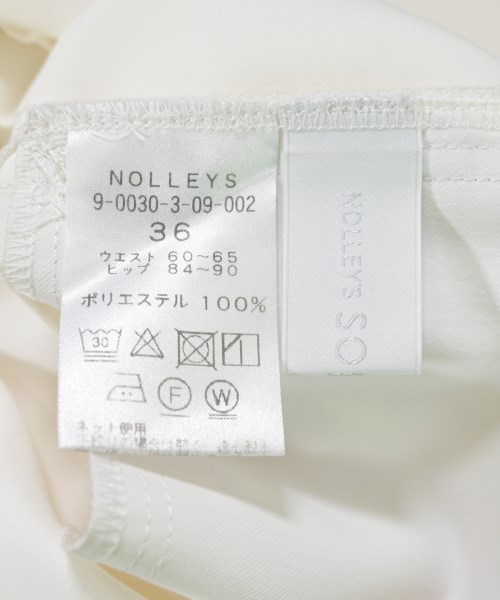 Nolley's Sophi（ノーリーズソフィー）スラックス 白 サイズ:36(S位) レディース/2200627954016