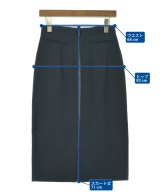 Nolley's Sophi（ノーリーズソフィー）ひざ丈スカート 紺 サイズ:38(M位) レディース/2200624837084