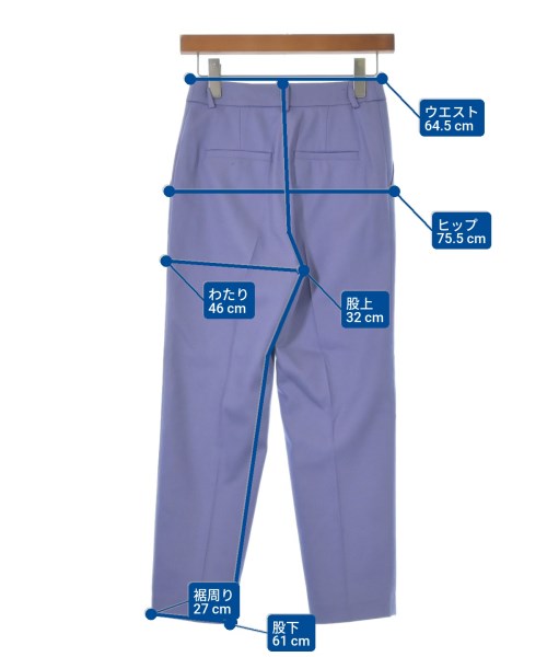 Nolley's Sophi（ノーリーズソフィー）スラックス 紫 サイズ:34(XS位) レディース/2200637100021