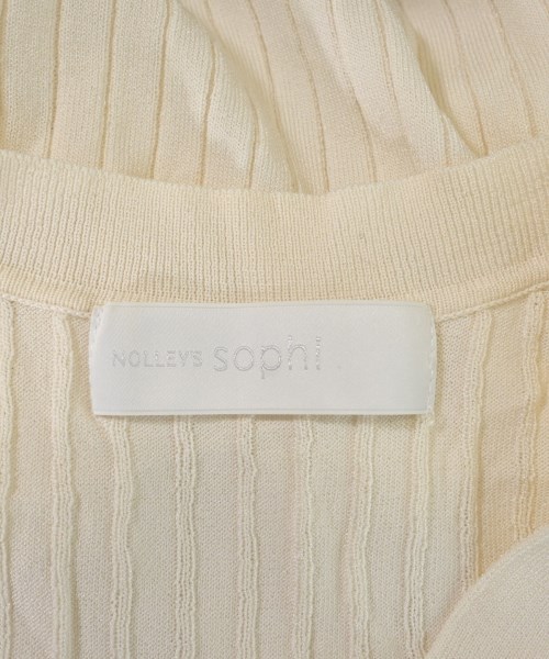 Nolley's Sophi（ノーリーズソフィー）カーディガン 白 サイズ:36(S位) レディース/2200631455103