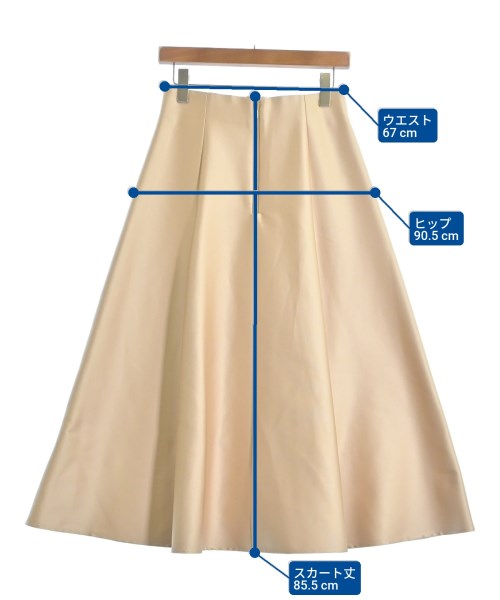 Nolley's Sophi（ノーリーズソフィー）ロング・マキシ丈スカート ベージュ サイズ:38(M位) レディース/2200643478046