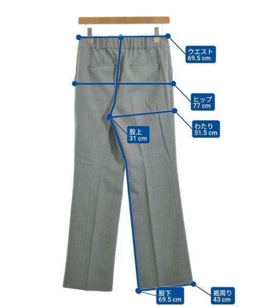 Nolley's Sophi（ノーリーズソフィー）スラックス グレー サイズ:38(M位) レディース/2200610456022