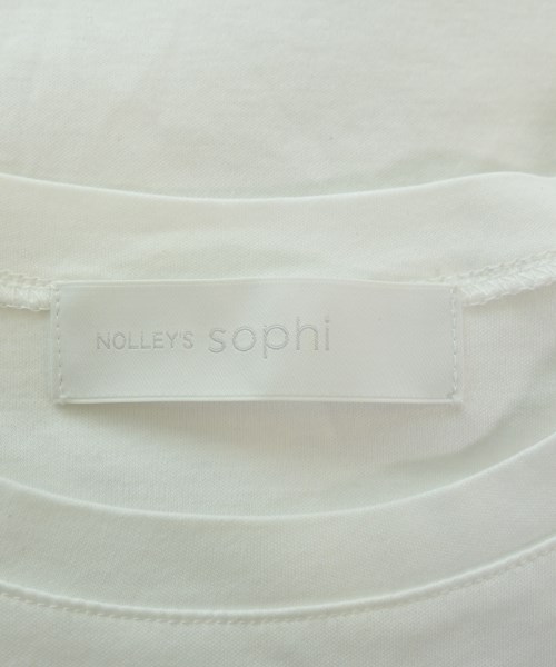Nolley's Sophi（ノーリーズソフィー）Tシャツ・カットソー 白 サイズ:38(M位) レディース/2200610456053