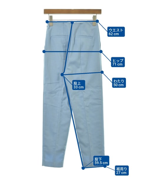 Nolley's Sophi（ノーリーズソフィー）スラックス 青 サイズ:34(XS位) レディース/2200631652021