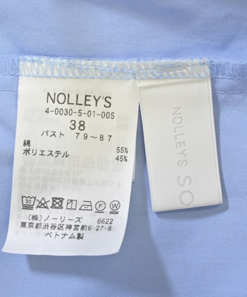 Nolley's Sophi（ノーリーズソフィー）カジュアルシャツ 青 サイズ:38(M位) レディース/2200611544155