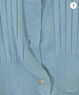 Nolley's Sophi（ノーリーズソフィー）カーディガン 青 サイズ:38(M位) レディース/2200620947046