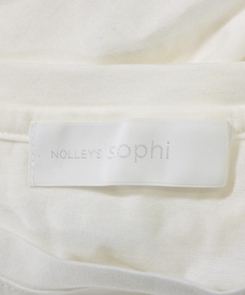 Nolley's Sophi（ノーリーズソフィー）Tシャツ・カットソー 白 サイズ:38(M位) レディース/2200675321181