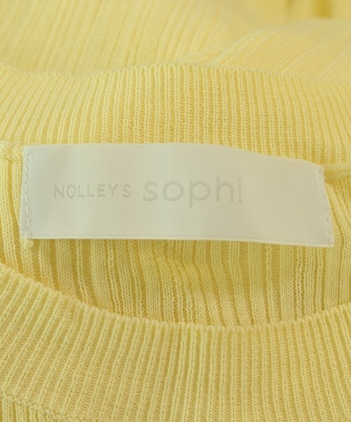 Nolley's Sophi（ノーリーズソフィー）ニット・セーター 黄 サイズ:38(M位) レディース/2200670382033