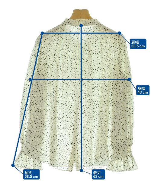 Nolley's Sophi（ノーリーズソフィー）ブラウス 白 サイズ:38(M位) レディース/2200671360139