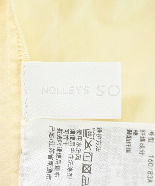 Nolley's Sophi（ノーリーズソフィー）カジュアルシャツ 黄 サイズ:38(M位) レディース/2200673547040