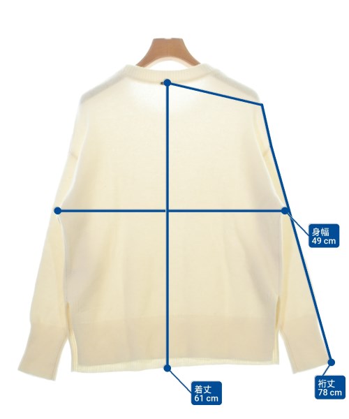 Nolley's Sophi（ノーリーズソフィー）ニット・セーター 白 サイズ:38(M位) レディース/2200667168121