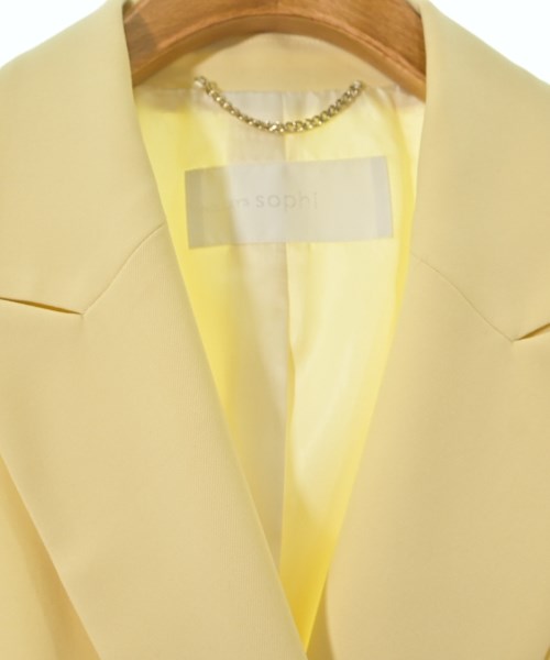 Nolley's Sophi（ノーリーズソフィー）テーラードジャケット 黄 サイズ:34(XS位) レディース/2200672930010