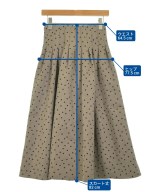 Nolley's Sophi（ノーリーズソフィー）ロング・マキシ丈スカート ベージュ サイズ:36(S位) レディース/2200672791048