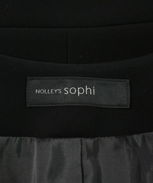 Nolley's Sophi（ノーリーズソフィー）ノーカラージャケット 黒 サイズ:38(M位) レディース/2200674493032