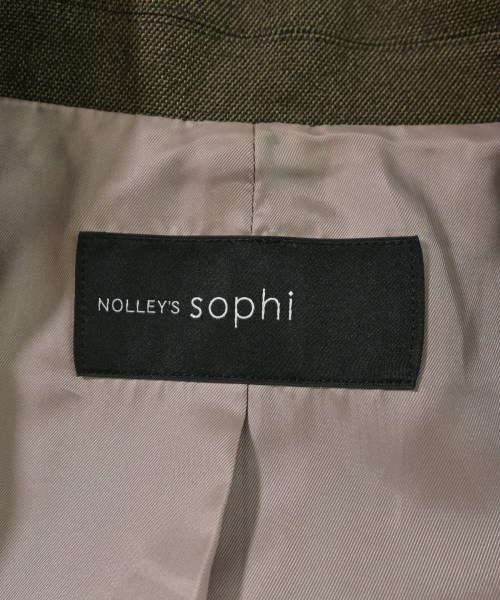 Nolley's Sophi（ノーリーズソフィー）カジュアルジャケット 茶 サイズ:38(M位) レディース/2200674455016