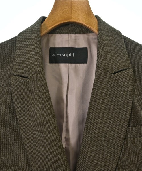 Nolley's Sophi（ノーリーズソフィー）カジュアルジャケット 茶 サイズ:38(M位) レディース/2200674455016