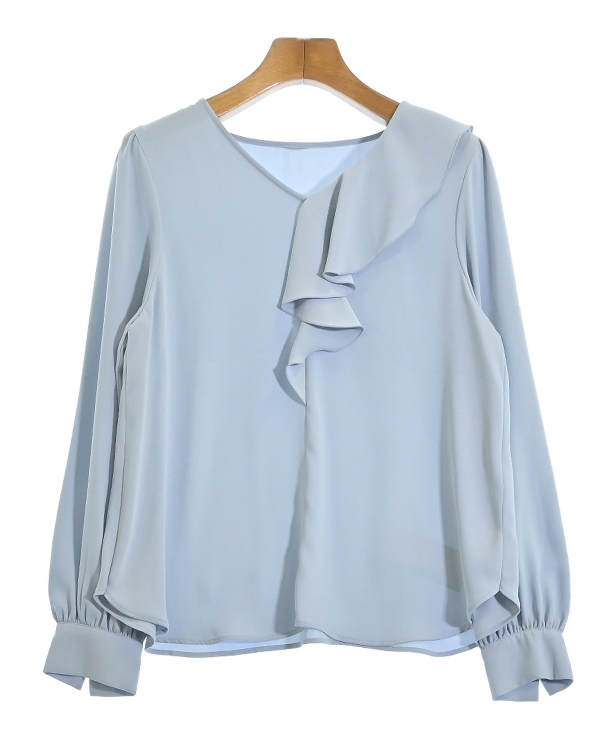 ★新品未使用タグ付★ ノーリーズソフィ ノーリーズ ブラウス カットソー 38 Nolley's Sophi（ノーリーズソフィー）ブラウス 青 サイズ:38(M位