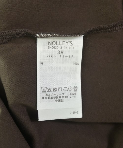 Nolley's Sophi（ノーリーズソフィー）ノースリーブ 茶 サイズ:38(M位) レディース/2200698631014