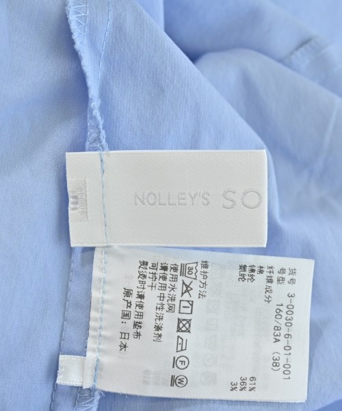 Nolley's Sophi（ノーリーズソフィー）ブラウス 青 サイズ:38(M位) レディース/2200650909014