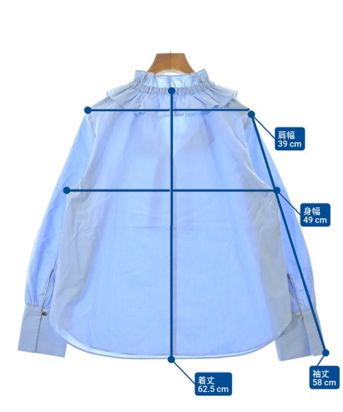 Nolley's Sophi（ノーリーズソフィー）ブラウス 青 サイズ:38(M位) レディース/2200650909014