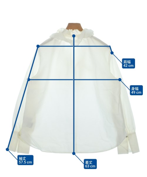 Nolley's Sophi（ノーリーズソフィー）ブラウス 白 サイズ:38(M位) レディース/2200656851041