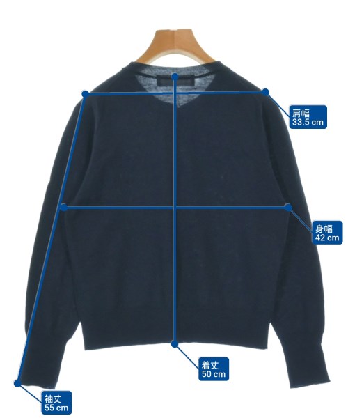 Nolley's Sophi（ノーリーズソフィー）カーディガン 紺 サイズ:38(M位) レディース/2200657761073